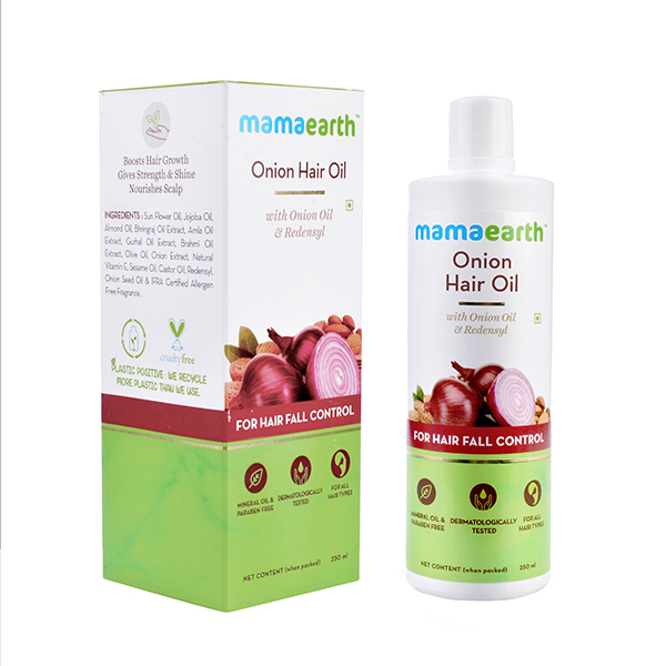 Onion Oil for Hair Fall Control